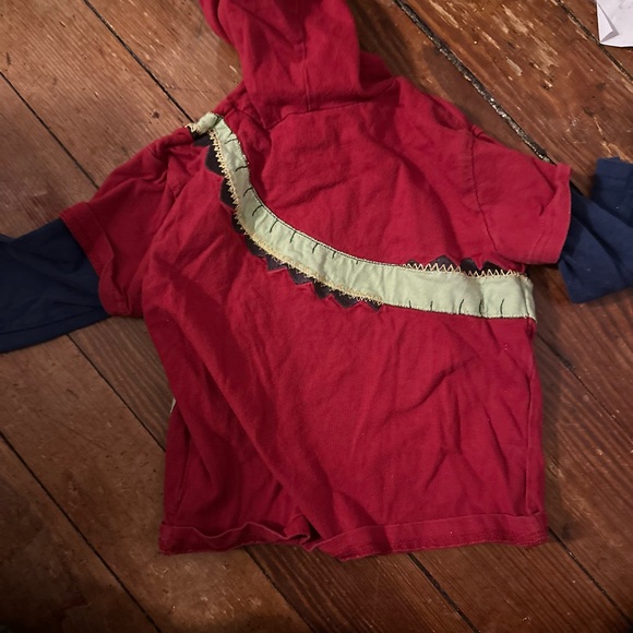 3 piece 18 month set long sleeve Dino with pants magic dragon hooded long sleeve - Picture 2 of 4